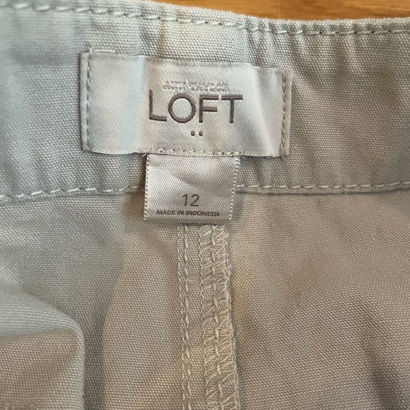 Loft khaki skirt size 12 - Picture 5 of 8